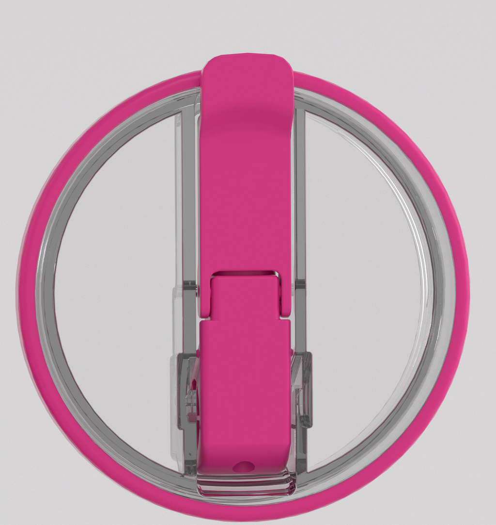 leakproof pink lid dropjug