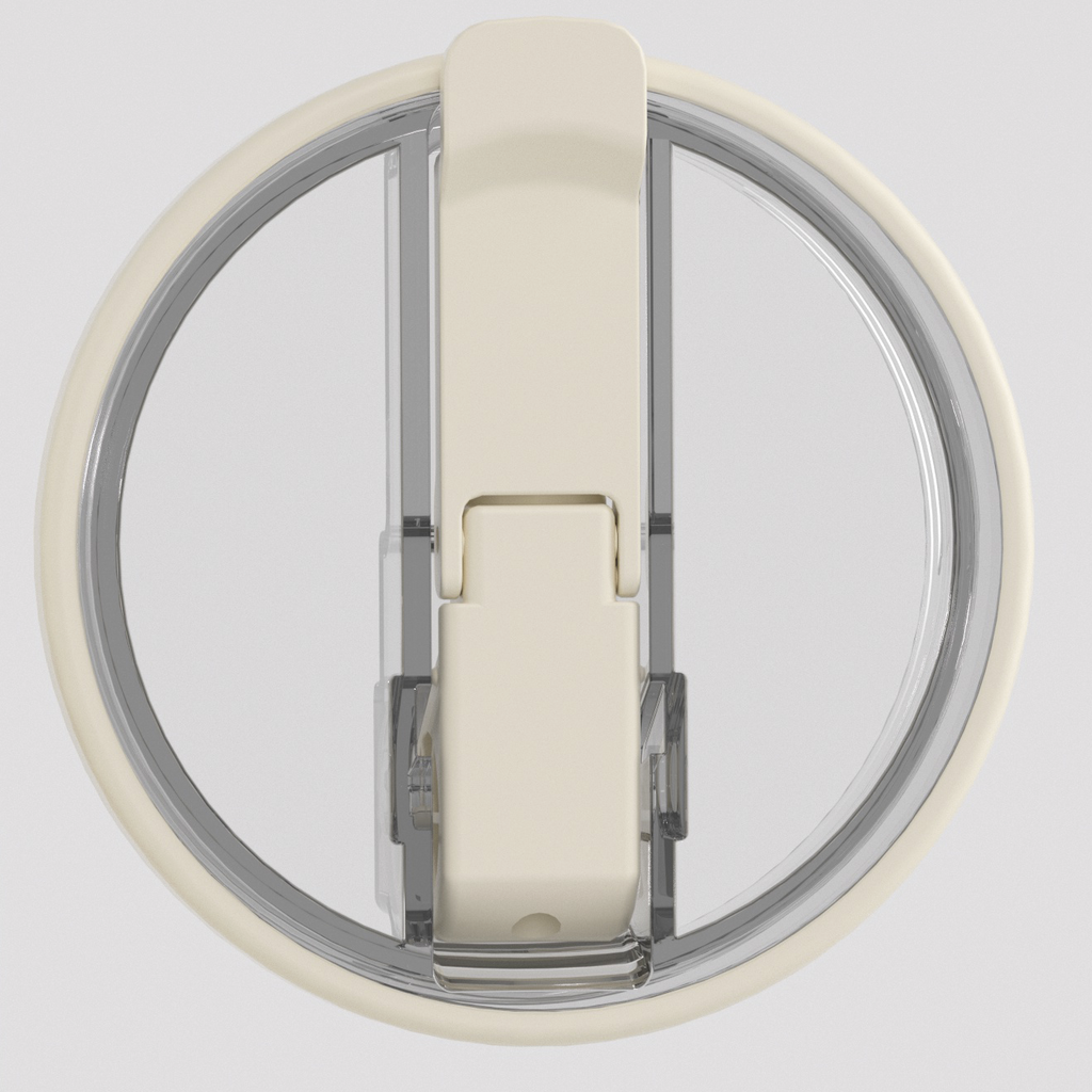 white dropjug lid leakproof straw