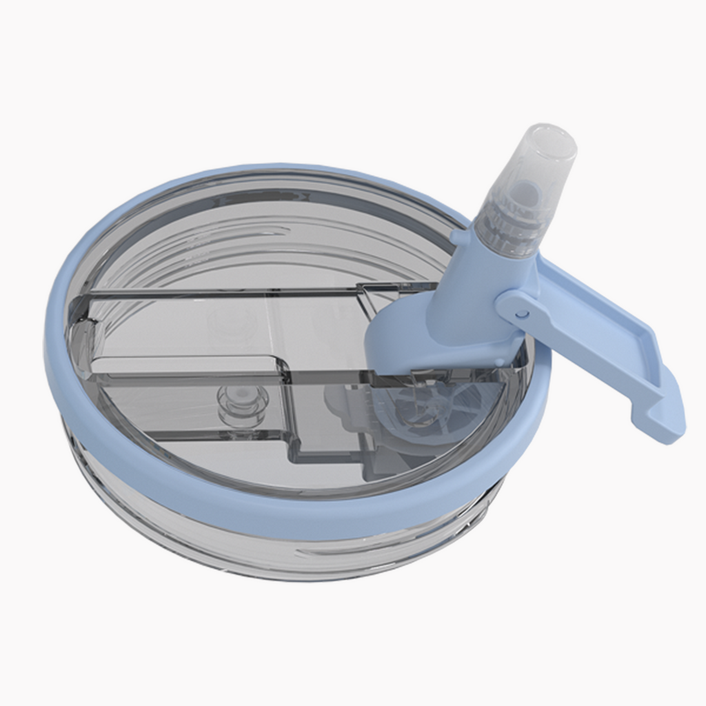 dropjug leakproof open straw lid dropjug blue straw